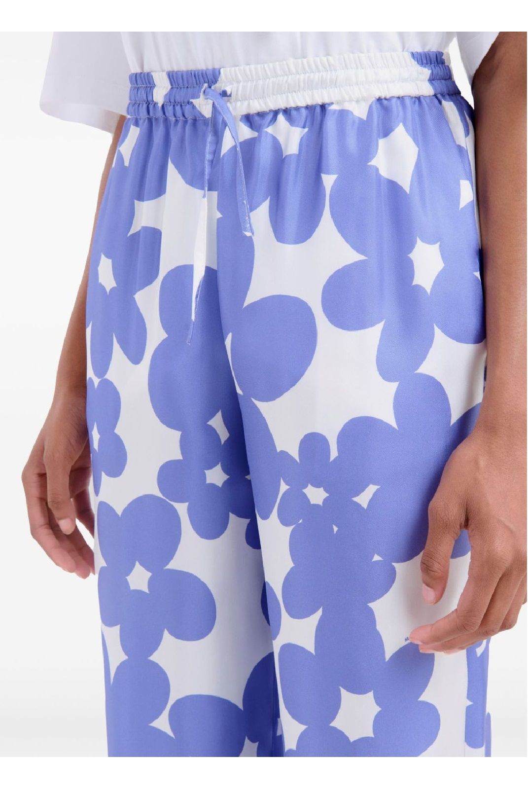 パンツ MARNI SS25 TROUSERS (PAMA0557A0 UTC516 CYW01) Marni gingham-patterned Trousers | Black | FARFETCH